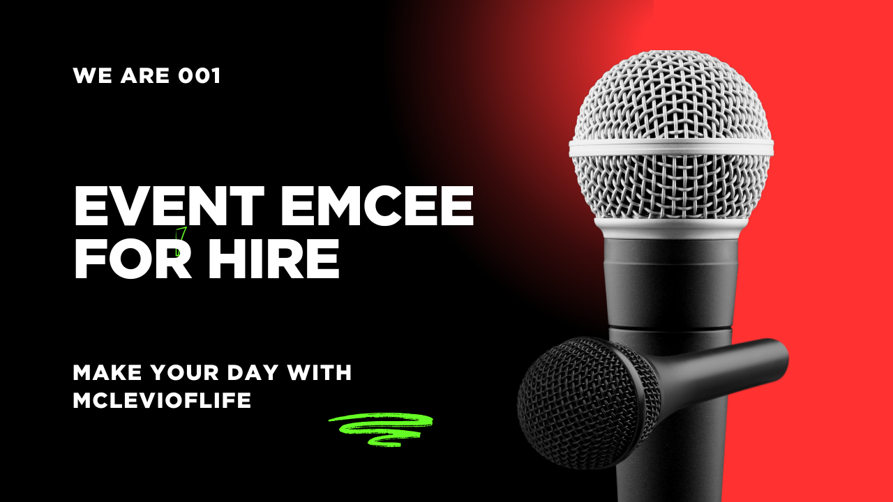 Event Emcee and media team for Hire